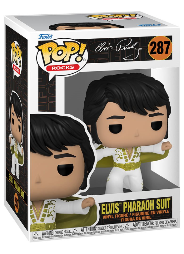 Funko POP! Rocks: Elvis Presley - Elvis Pharaoh Suit #287