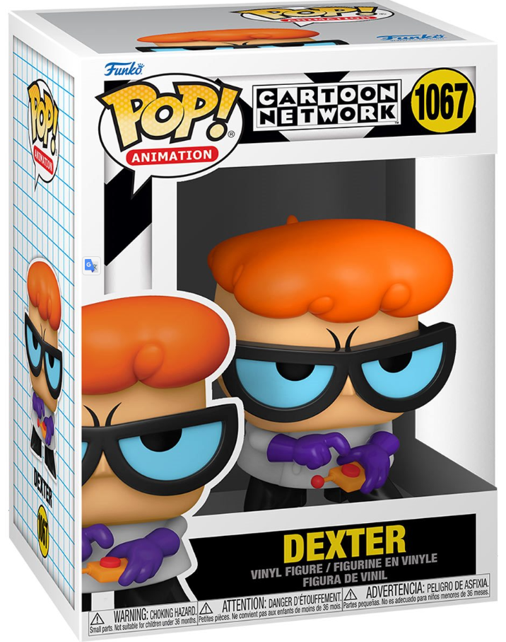 Funko POP! Animation: Cartoon Network - Dexter (with Remote) #1067