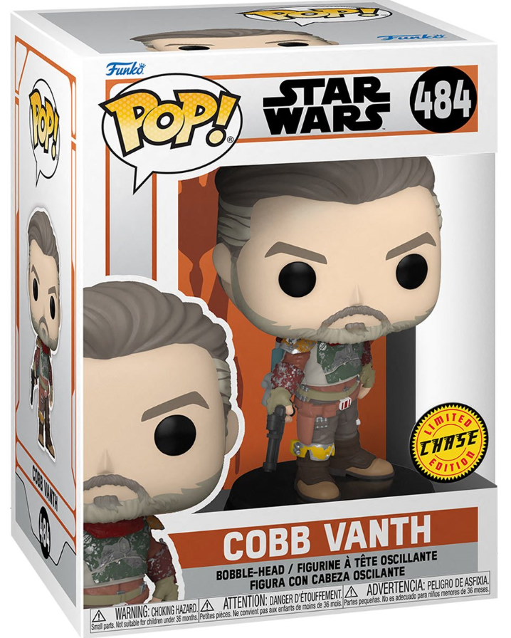 Funko POP!: Star Wars - Cobb Vanth #484 (The Mandalorian) (Limited Chase Edition)