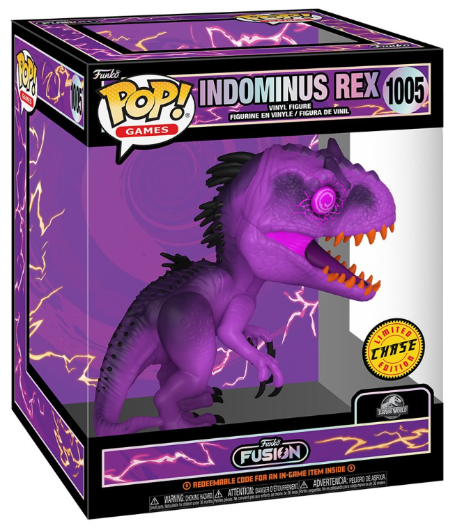 Funko POP! Games: Funko Fusion - Indominus Rex #1005 (6-Inch Super Sized) (Limited Chase Edition)