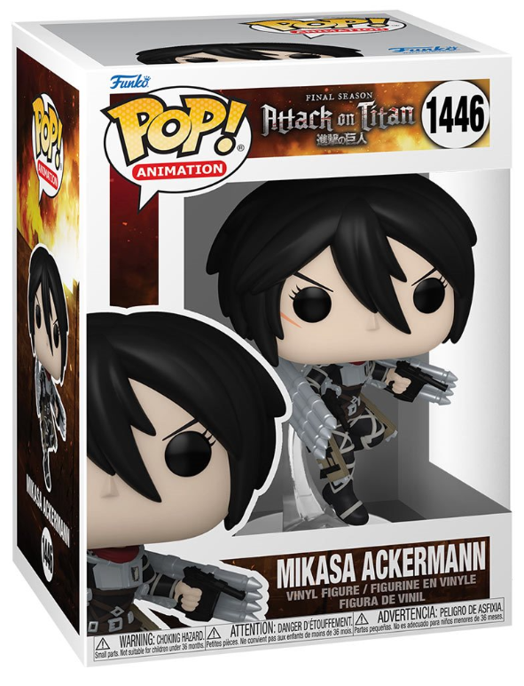 Funko POP! Animation: Attack on Titan Final Season - Mikasa Ackermann #1446