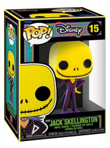 Funko POP! Disney: The Nightmare Before Christmas - Jack Skellington (Blacklight) #15