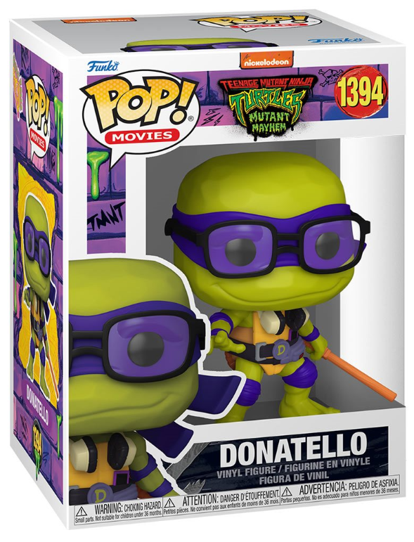 Funko POP! Movies: Teenage Mutant Ninja Turtles Mutant Mayhem - Donatello #1394