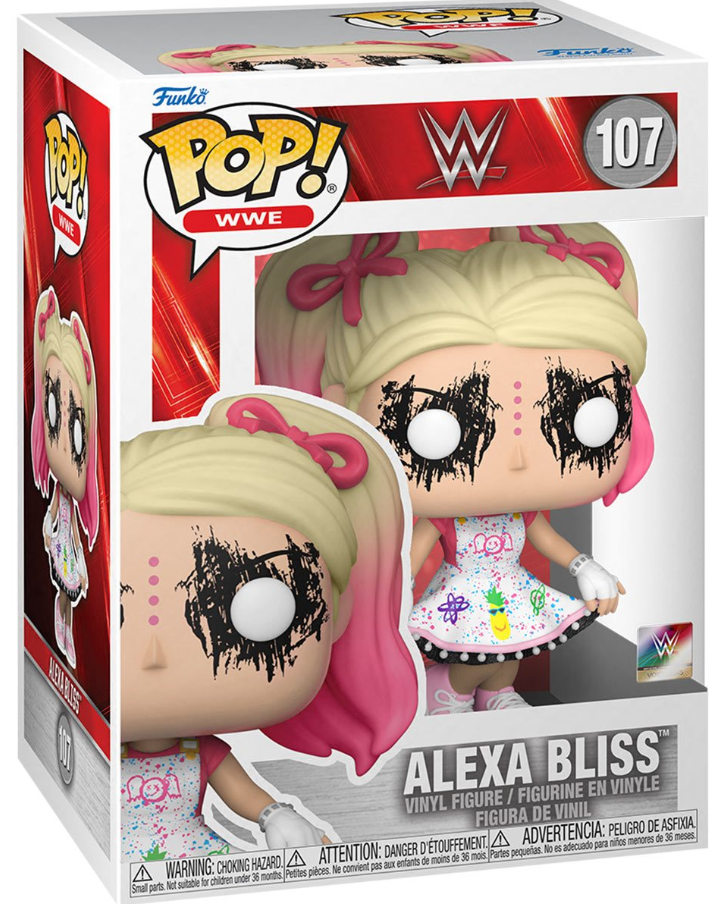 Funko POP! WWE: WWE - Alexa Bliss #107 (WrestleMania 37) (Limited Chase Edition)