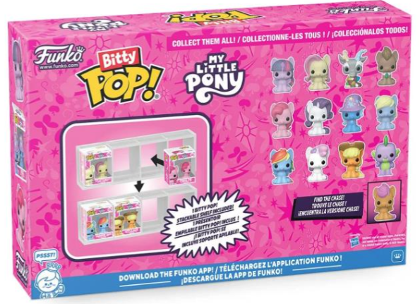 Funko Bitty POP!: My Little Pony - Twilight Sparkle Mini-Figure 4-Pack (Limited Chase Edition)