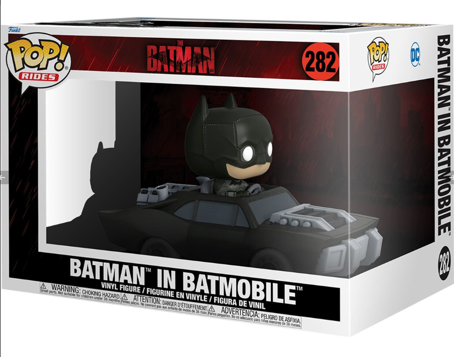 Funko POP! Rides: The Batman - Batman in Batmobile #282 (Super Deluxe)