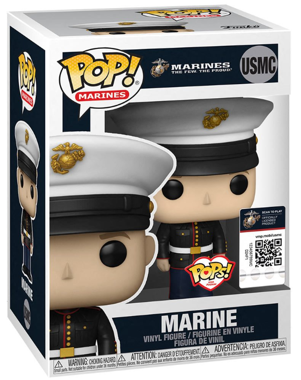 Funko POP! Marines: Marines - Marine (Caucasian Male) (Pops with Purpose)