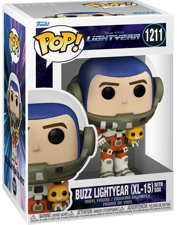 Funko POP!: Lightyear - Buzz Lightyear (XL-15) (with Sox) #1211