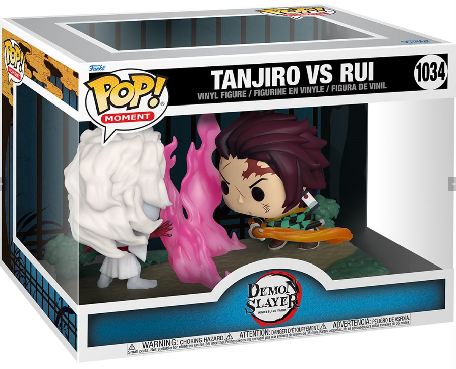 Funko POP! Moment: Demon Slayer - Tanjiro vs. Rui #1034