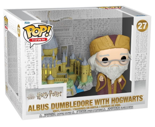 Funko POP! Town: Harry Potter - Albus Dumbledore and Hogwarts #27 (20th Anniversary)