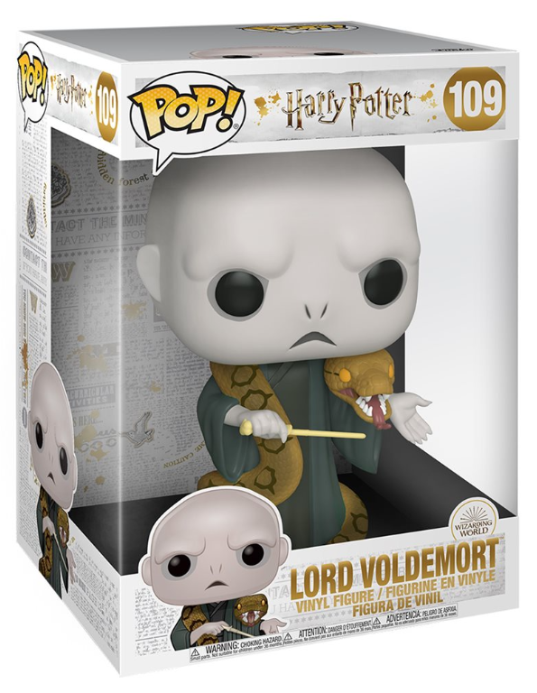 Funko POP!: Harry Potter - Lord Voldemort #109 (and Nagini) (10-Inch)
