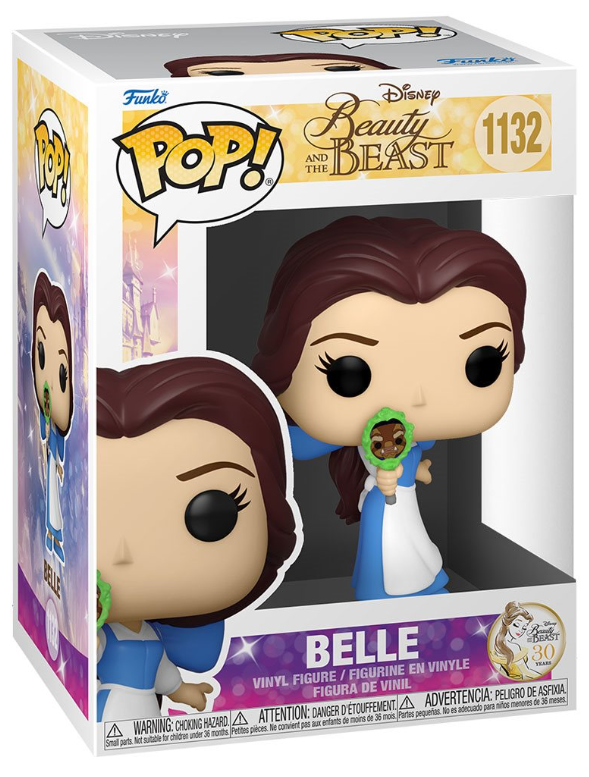Funko POP!: Disney Beauty and the Beast - Belle #1132 (with Mirror) (30th Anniversary)