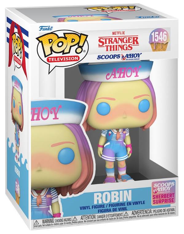 Funko POP! Television: Stranger Things - Robin #1546 (Scoops Ahoy)