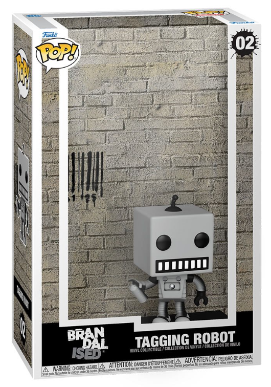 Funko POP!: Brandalised - Tagging Robot #02 (Art Cover) (With Case)