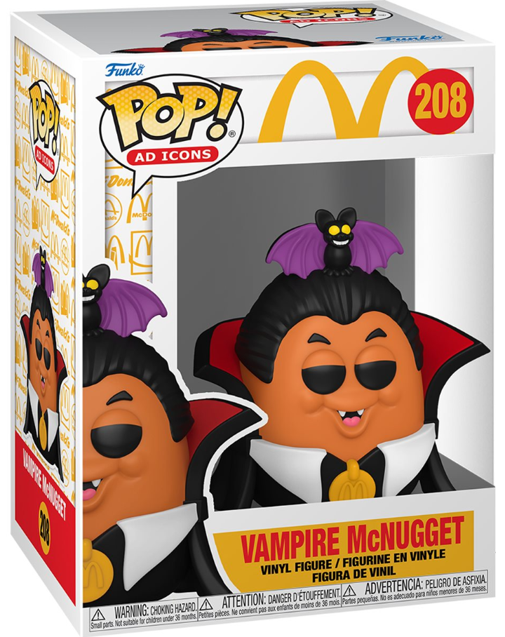 Funko POP! Ad Icons: McDonalds - Vampire McNugget #208