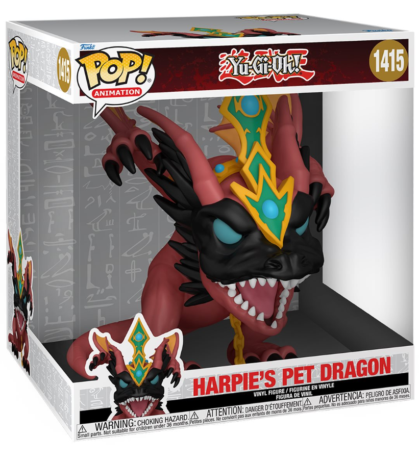 Funko POP! Animation: Yu-Gi-Oh! - Harpie's Pet Dragon #1415 (10-inch)