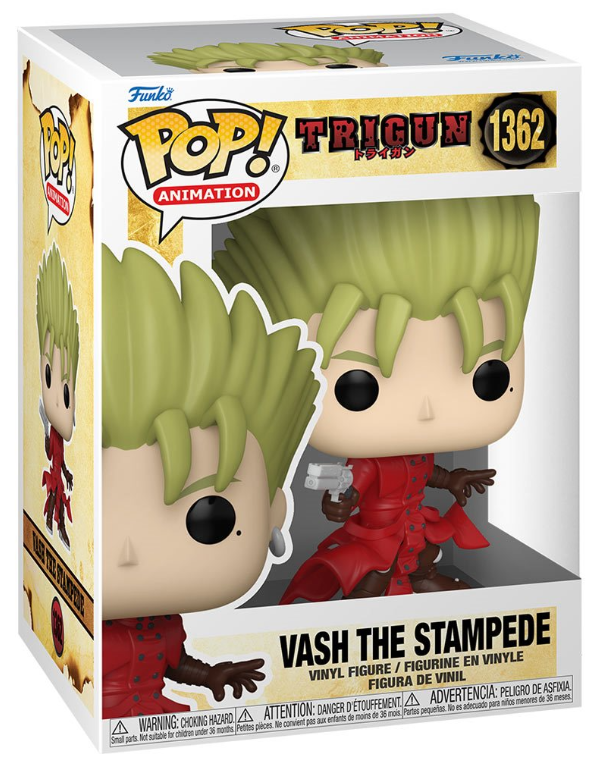 Funko POP! Animation: Trigun - Vash the Stampede #1362 (Limited Chase Edition)