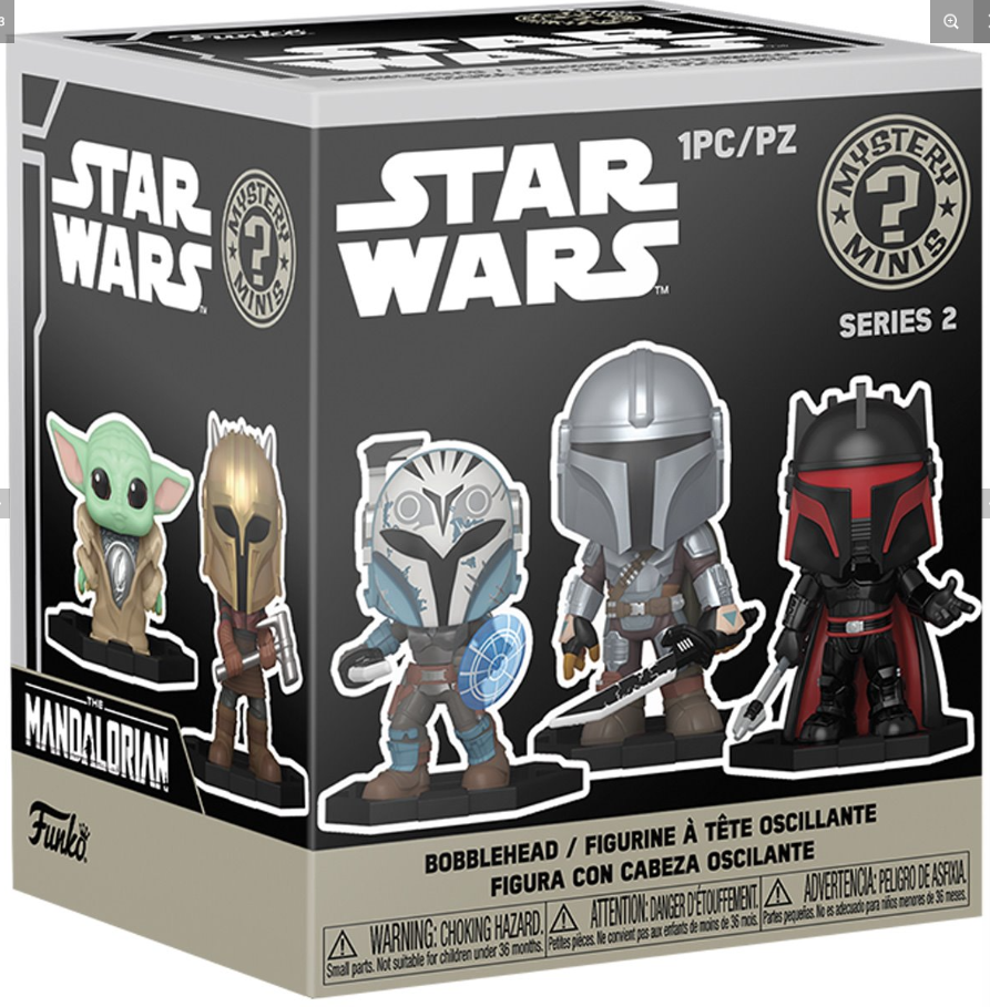 Funko POP!: Star Wars - The Mandalorian Wave 2 Display Case of 12 (Mystery Minis)