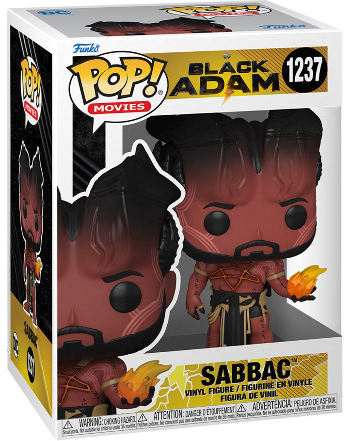 Funko POP! Movies: Black Adam - Sabbac #1237 (DC)