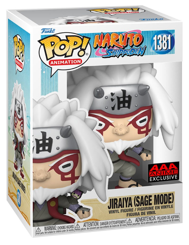 Funko POP! Animation: Naruto Shippuden - Jiraiya Sage Mode #1381 (AAA Anime Exclusive)