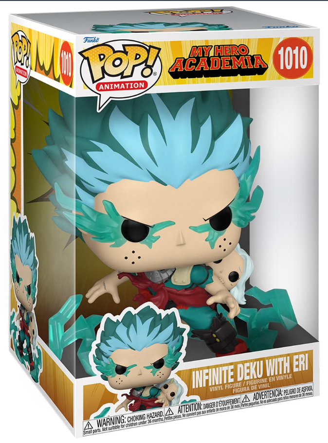 Funko POP! Animation: My Hero Academia - Infinite Deku with Eri #1010 (10-Inch)
