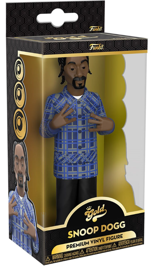 Funko: Gold - Snoop Dogg (Premium) (Chase) 5-Inch