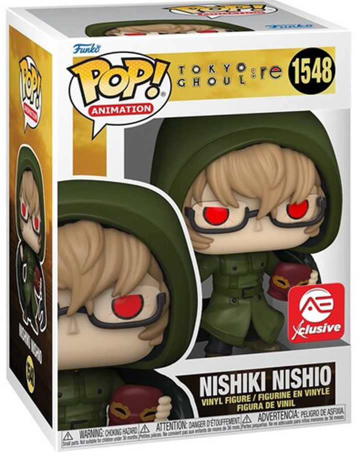Funko POP! Animation: Tokyo Ghoul re - Nishiki Nishio #1548 (AE Exclusive)