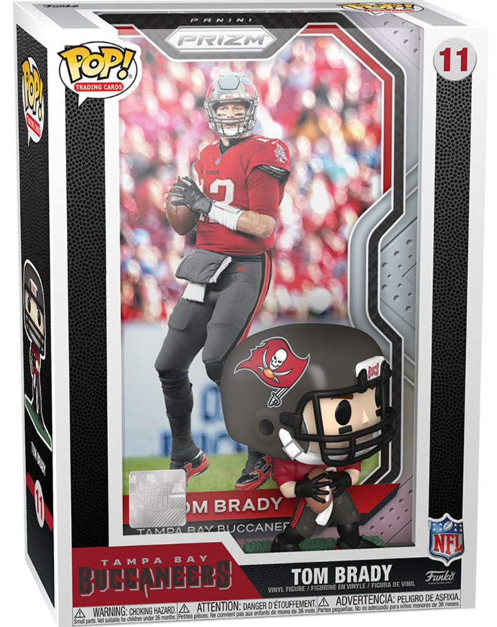 Funko POP! Trading Cards: Tampa Bay Buccaneers - Tom Brady #11 (With Case)