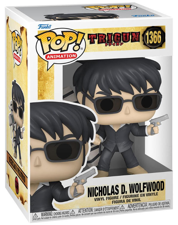 Funko POP! Animation: Trigun - Nicholas D. Wolfwood #1366