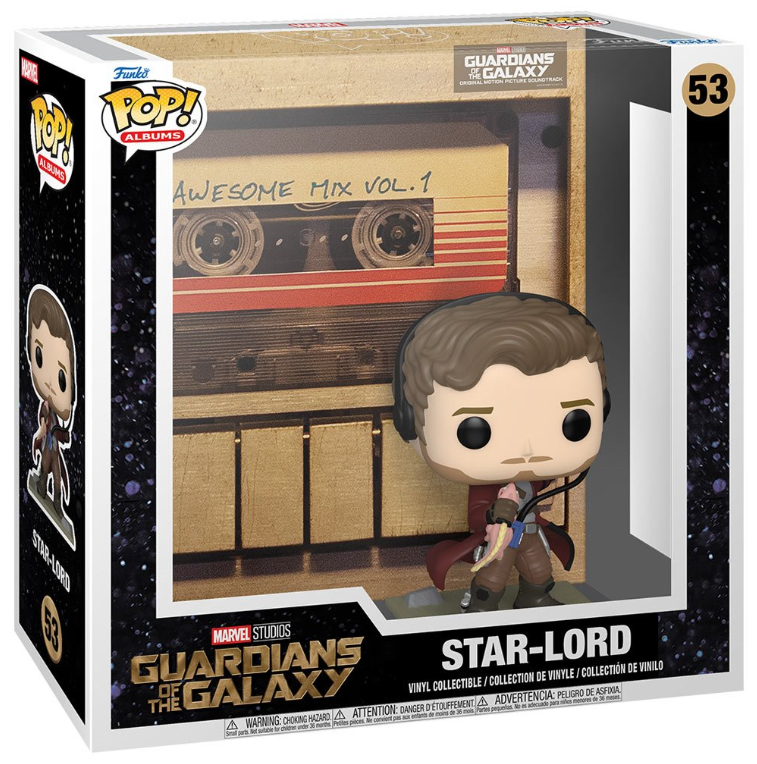 Funko POP! Albums - Guardians of the Galaxy - Star-Lord #53 (Album Figure) (with Case)