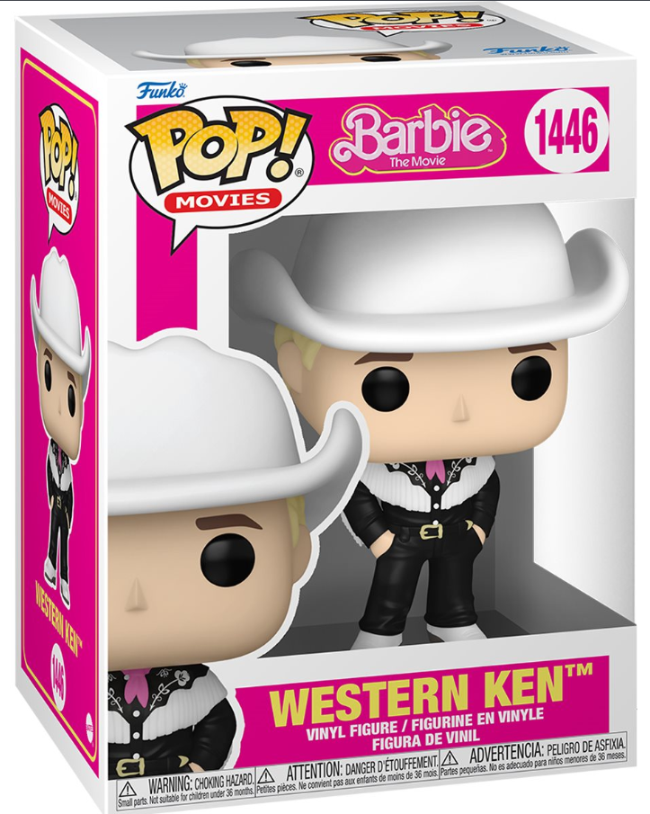 Funko POP! Movies: Barbie The Movie - Western Ken #1446 (2023)