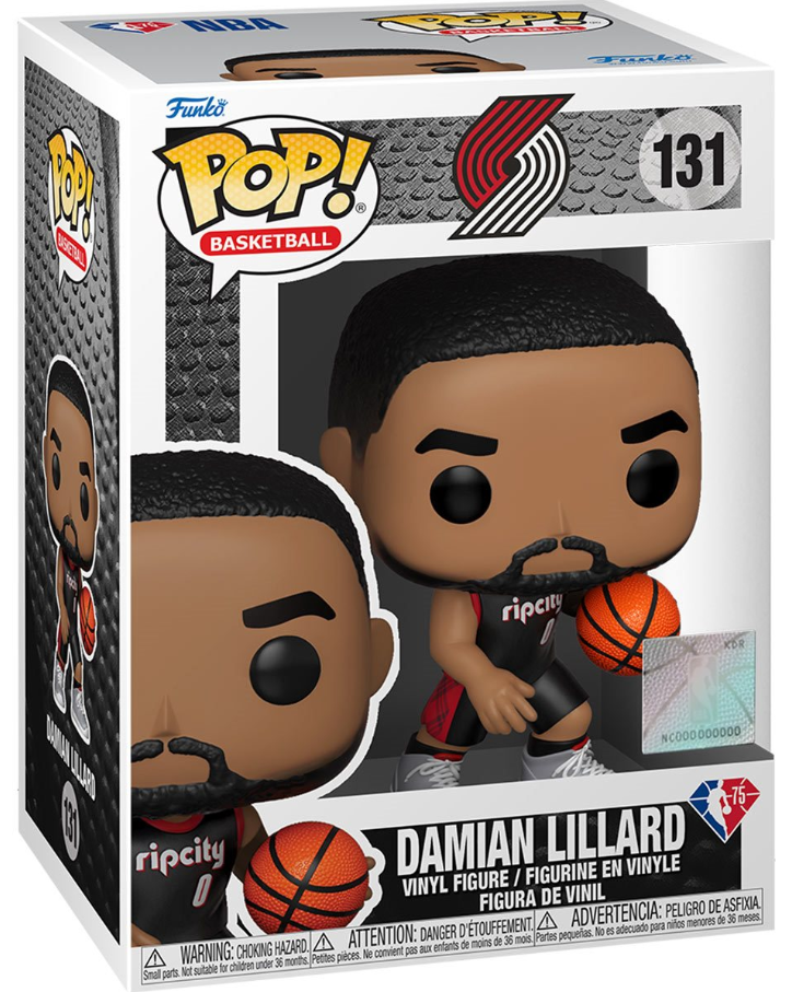 Funko POP! Basketball: Blazers - Damian Lillard #131 (City Edition 2021)