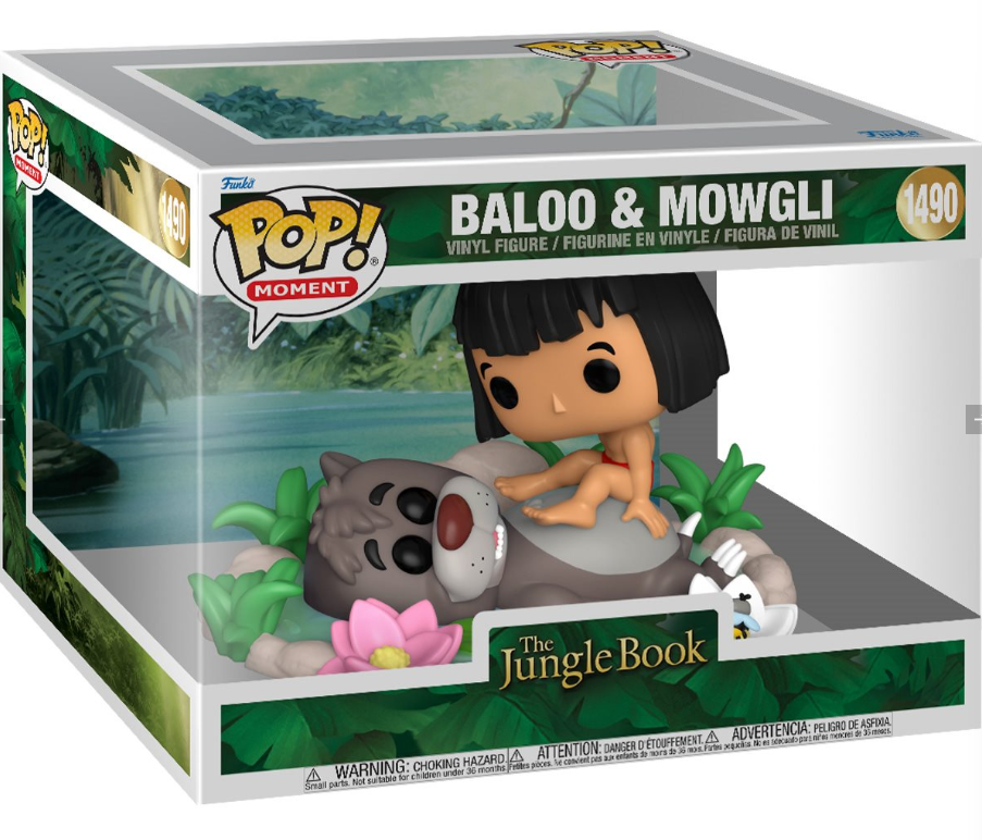 Funko POP! Moment: The Jungle Book - Baloo & Mowgli #1490