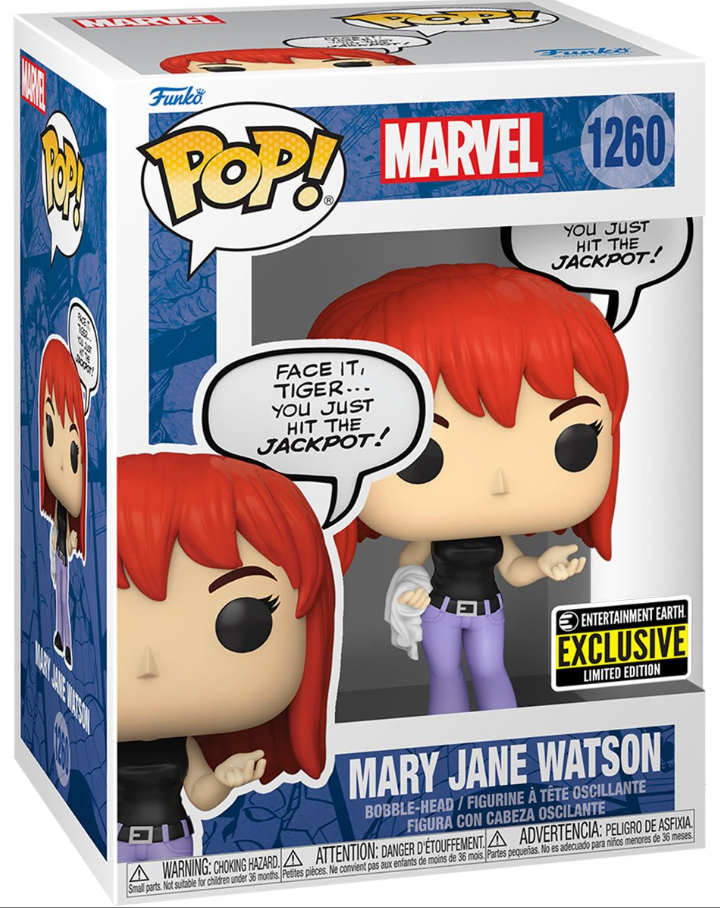 Funko POP!: Marvel - Mary Jane Watson #1260 (Entertainment Earth Exclusive)