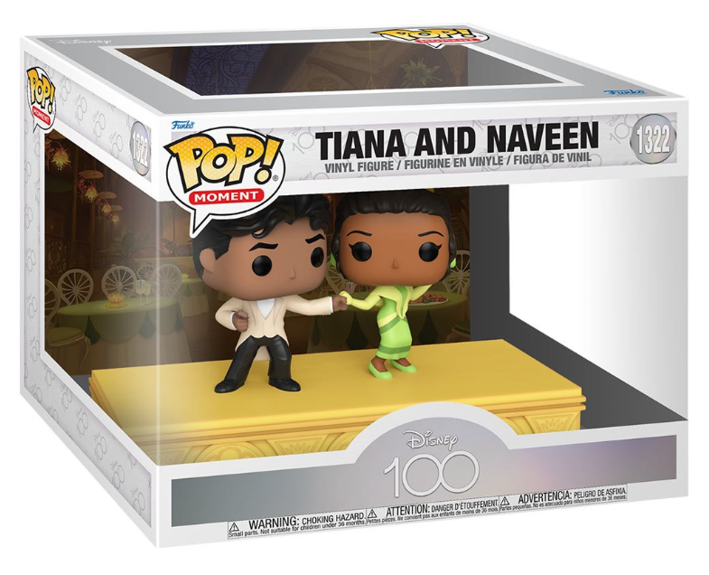 Funko POP! Moment: Disney 100 - Tiana and Naveen #1322