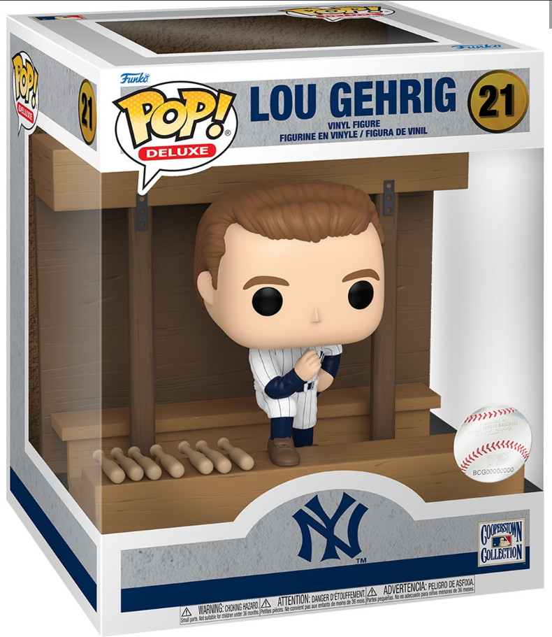 Funko POP! Deluxe: NY Yankees - Lou Gehrig #21 (in Dugout)