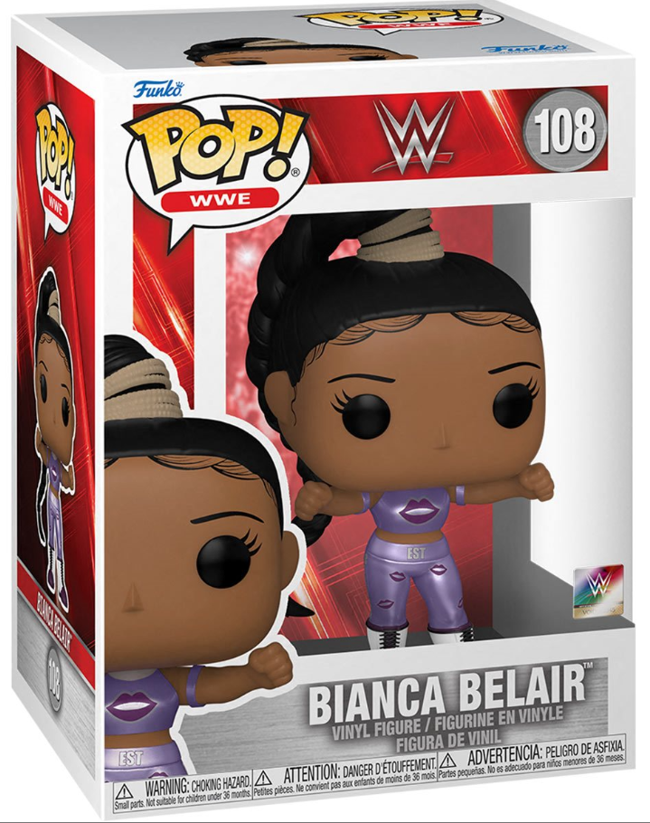 Funko POP! WWE: WWE - Bianca Belair #108 (WrestleMania 37)