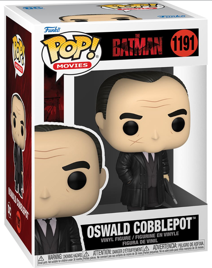 Funko POP! Movies: The Batman - Oswald Cobblepot #1191 (Limited Chase Edition)