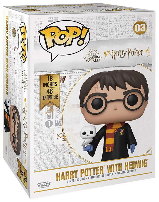 Funko POP!: Harry Potter - Harry Potter with Hedwig #03 (18-inch)