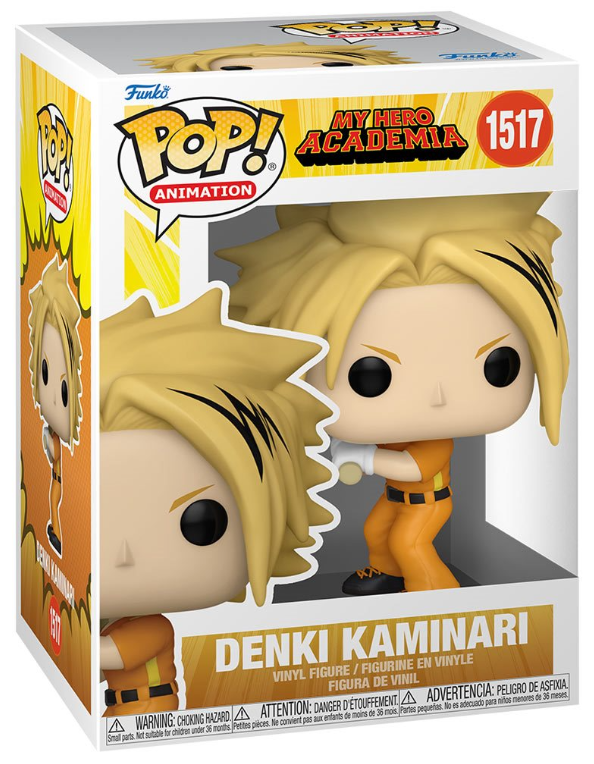 Funko POP! Animation: My Hero Academia - Denki Kaminari #1517 (Hero League Baseball)
