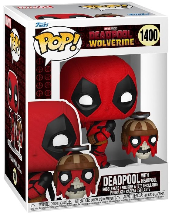 Funko POP! Deadpool & Wolverine - Deadpool with Headpool #1400