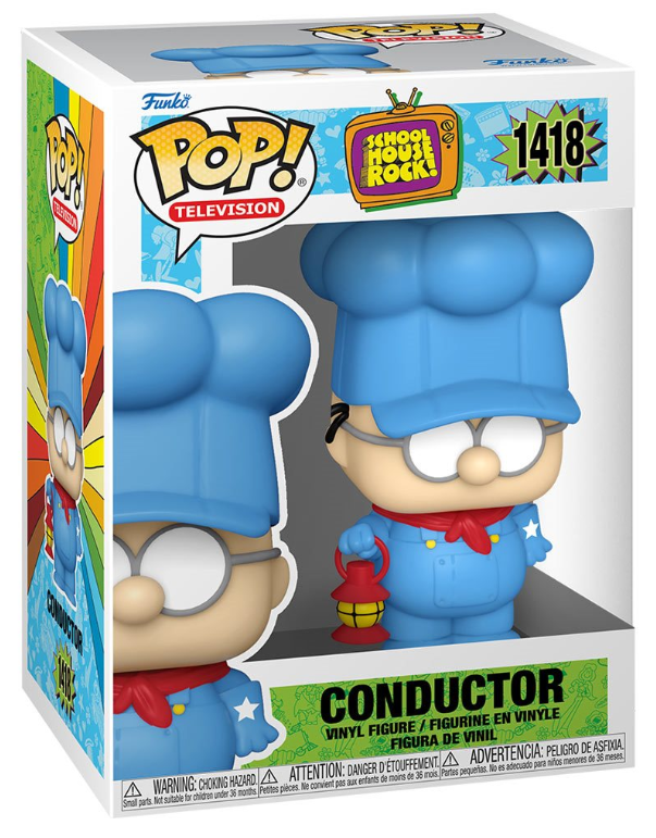 Funko POP! Television: Schoolhouse Rock - Conductor #1418