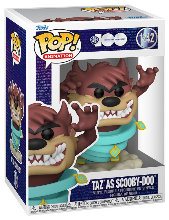 Funko POP! Animation: Warner Bros 100 - Taz as Scooby-Doo #1242