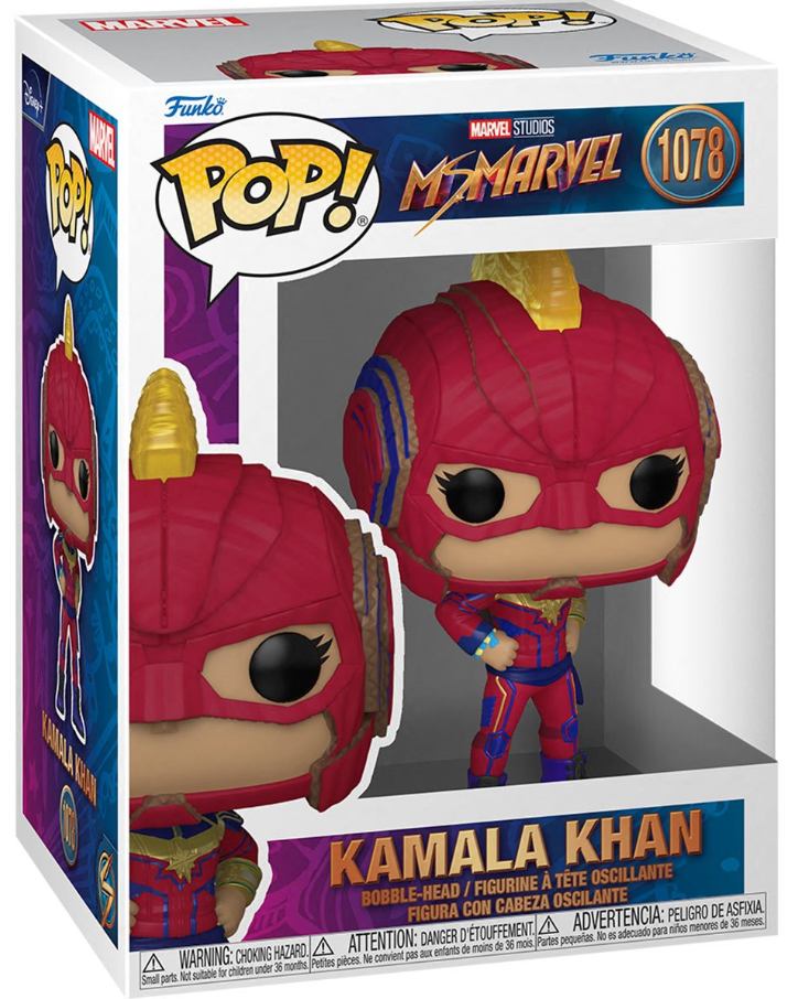 Funko POP!: Ms. Marvel - Kamala Khan #1078