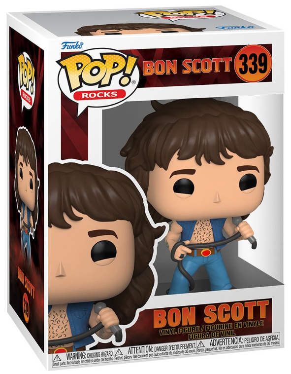 Funko POP! Rocks: Bon Scott - Bon Scott #339 (AC/DC)