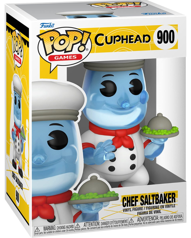 Funko POP! Games: Cuphead - Chef Saltbaker #900 (Limited Chase Edition)