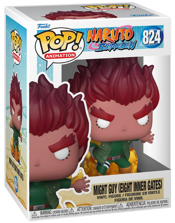 Funko POP! Animation: Naruto Shippuden - Might Guy Eight Inner Gates #824