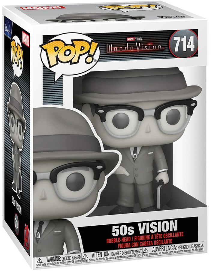 Funko POP!: WandaVision - 50s Vision #714 (Limited Chase Edition)