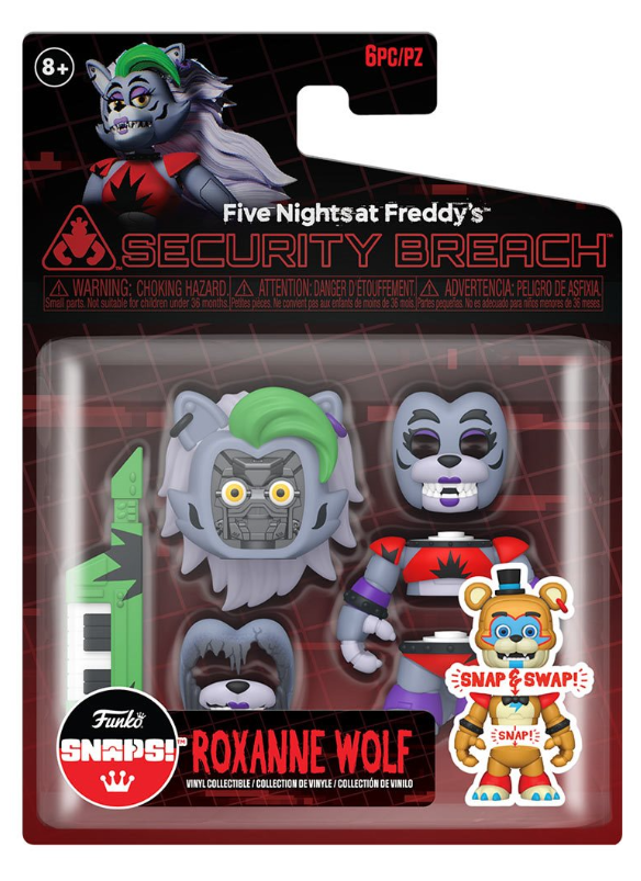 Funko SNAPS!: Five Nights at Freddy's Security Breach - Roxanne Wolf