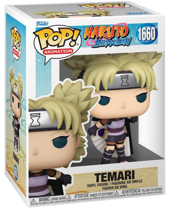 Funko POP! Animation: Naruto Shippuden - Temari #1660 (with Fan)